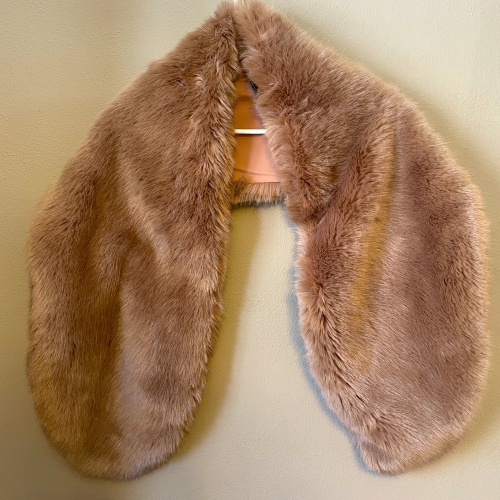 Zara mauve fur